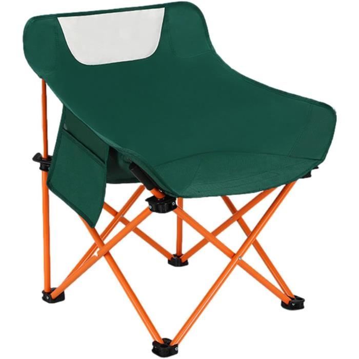 Chaise Pliante D'extérieur, Chaises De Loisirs De Camping Robustes Avec Chaises Pliantes Poche Latrale Pour Pique Nique Pche Barbecue Peinture Beige 65763412