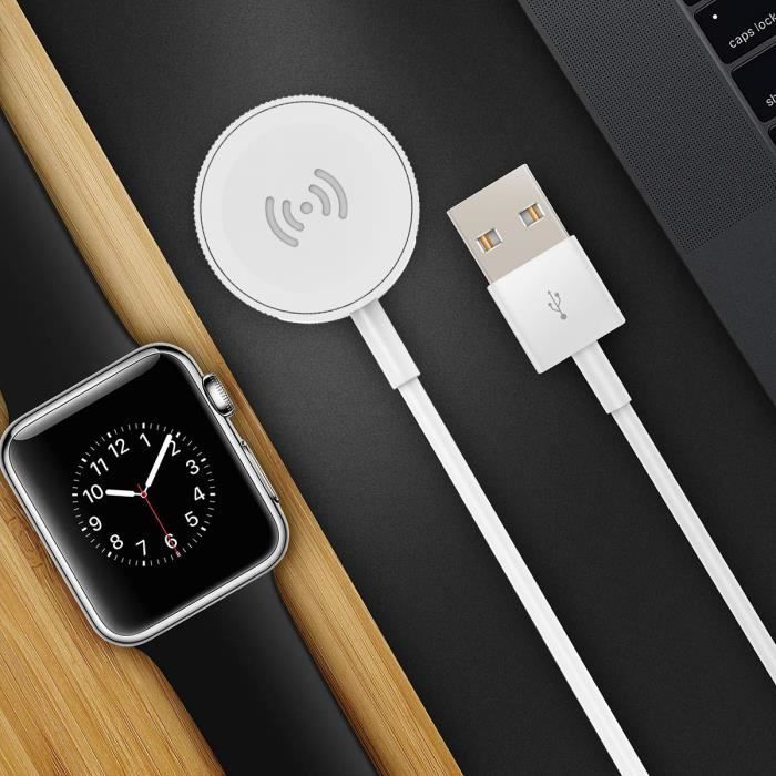 Chargeur magnétique sans fil pour Apple Watch série 4/3/2/1