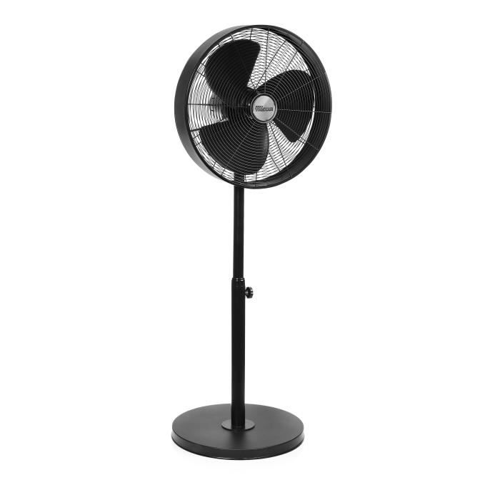 Ventilateur sur pied en métal Ø40 cm - TRISTAR VE-5929 - 50 W - 3 vitesses - Noir - Tristar