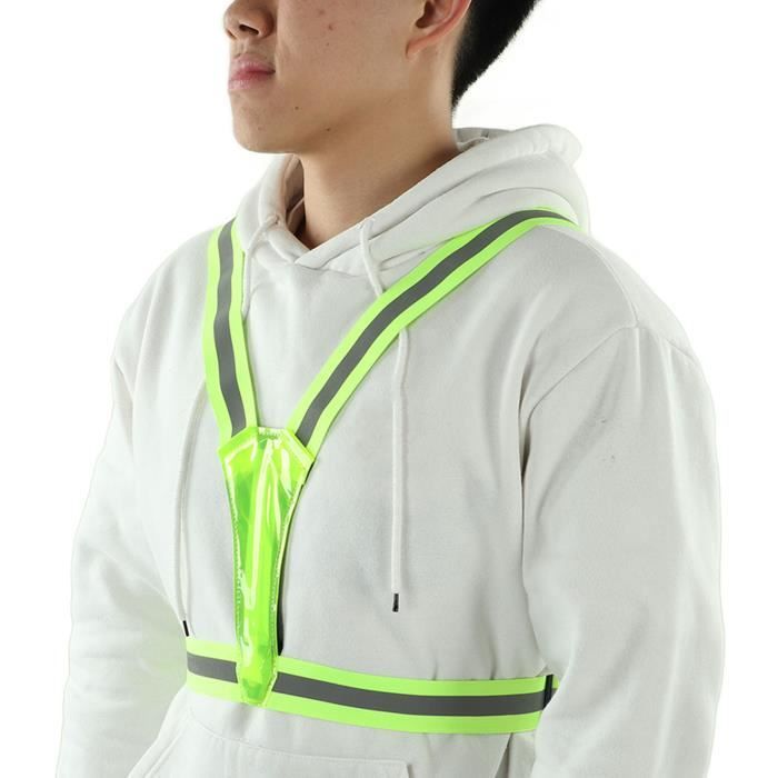 Gilet réfléchissant LED