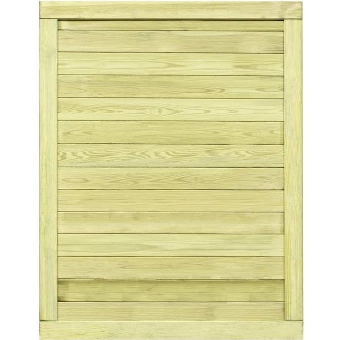vidaXL Portail de jardin pin 125x100 cm