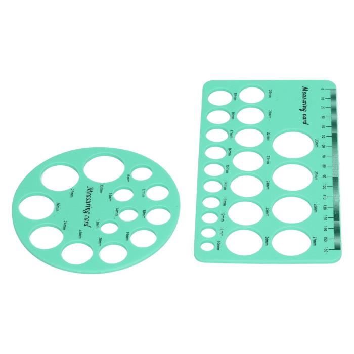 LSS Outil de mesure de dimensionnement de bride (Vert)Outil De Mesure ...