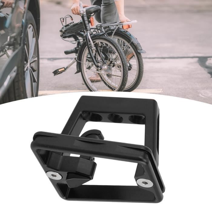 YOSOO Porte Bagages Avant Velo Pliant en Alliage d Aluminium Support de Sac Porte Bagages Velo Pliant avec Adaptateur Noir Cdiscount Sport
