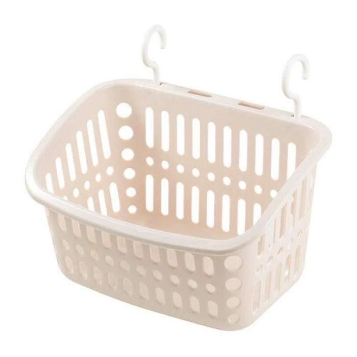 Lot De 4 Paniers De Rangement Suspendus En Plastique - Pour Chariot, Bureau, Salle De Bain
