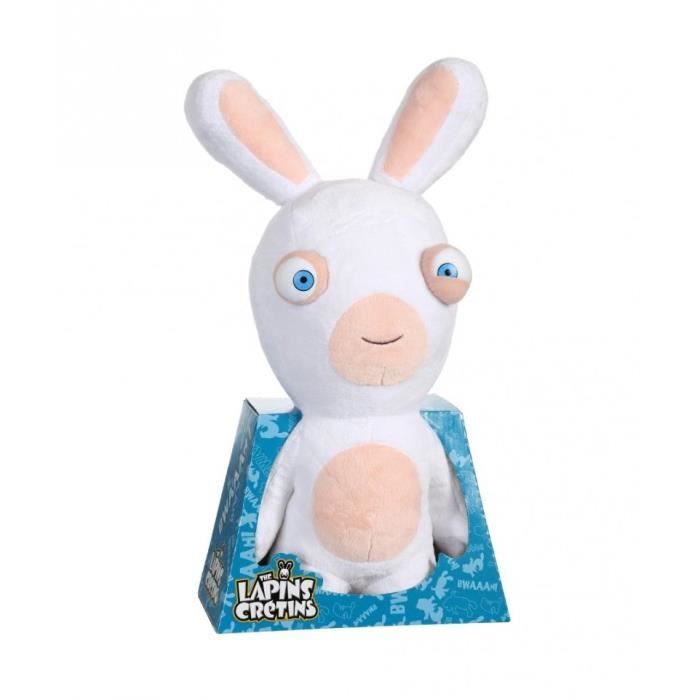 Peluche lapin crètin geant best sale