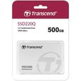 TRANSCEND SSD220Q Disque SSD - 500 Go - Interne - 2.5" - SATA 6Gb/s-1