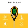 Sonew mètre de testeur de pH de lumière du soleil de température d'humidité 4 dans 1 sol de jardin de mètre d'appareil de-1