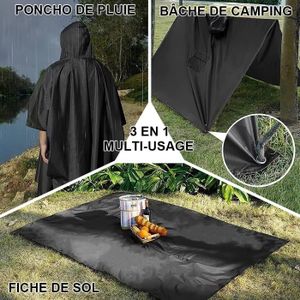 Poncho de pluie imperméable pour adulte, imperméable, couverture de vélo réutilisable, Cape à