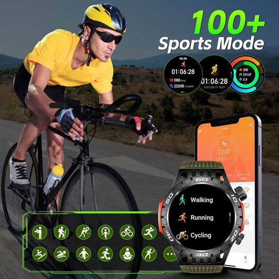 Garmin Fenix Smartwatch Montre Connectée Poignet Fin FINGERTIME