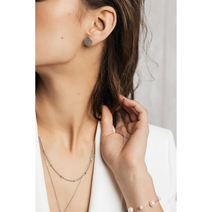 Ensemble Bijoux (bracelet, Pendentif, Boucles D'oreilles) - Acier Inoxydable, Multicolore, Occasion