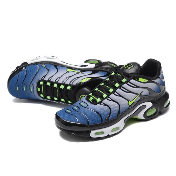 nike tn black yellow blue