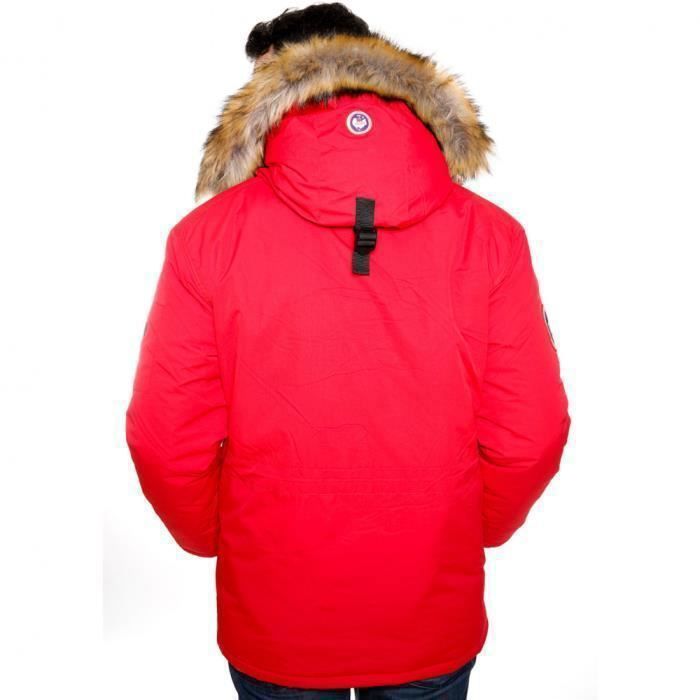 GEOGRAPHICAL NORWAY Doudoune ALPES Rouge Homme Rouge Cdiscount