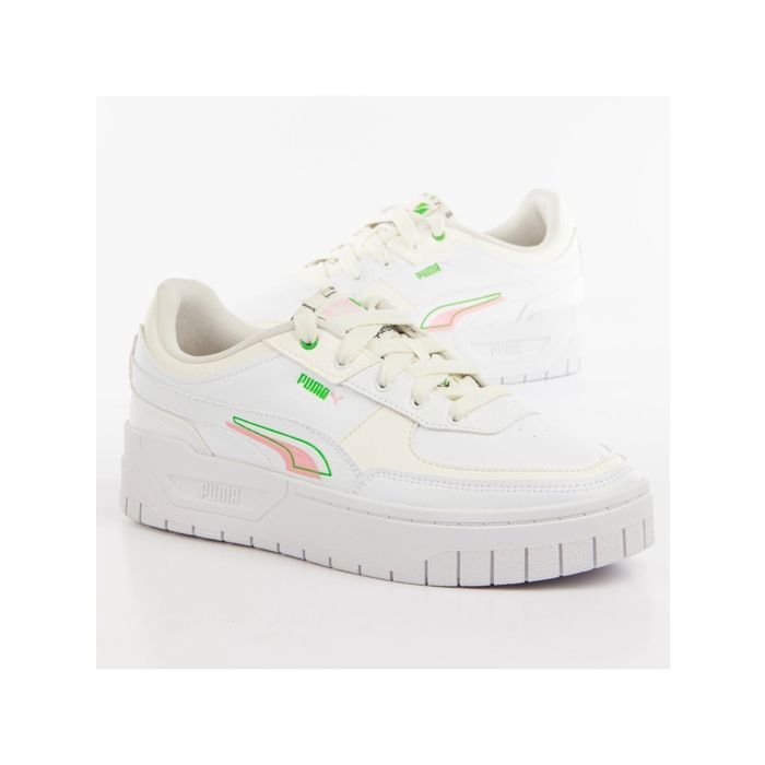 Basket Puma CALI DREAM BRAND LOVE Blanc et beige Cdiscount