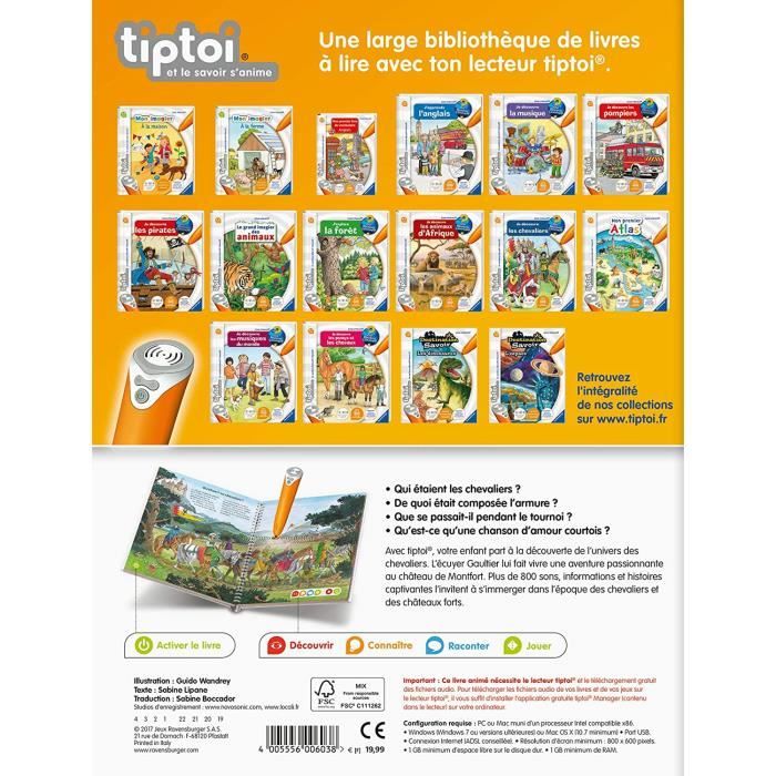Tiptoi Le Grand Imagier Des Animaux – Livre Interactif Dès 4 Ans Pour Découvrir La Faune Avec Plus De 600 Sons Et Jeux