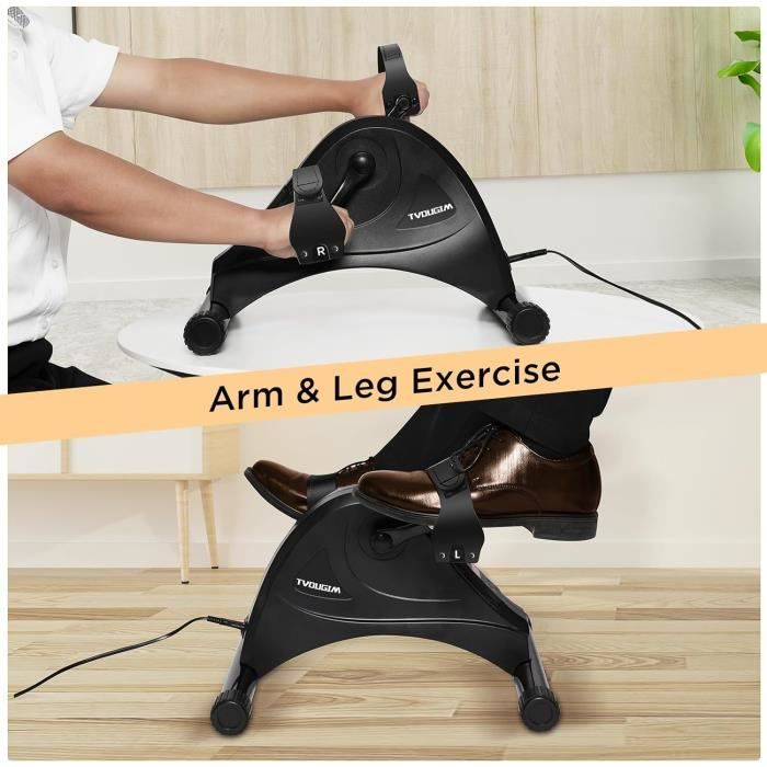 Mini Velo d appartement electrique Pedalier d appartement 6 Niveaux de Vitesse pour Jambes et Bras de Readaptation17 Cdiscount Sport