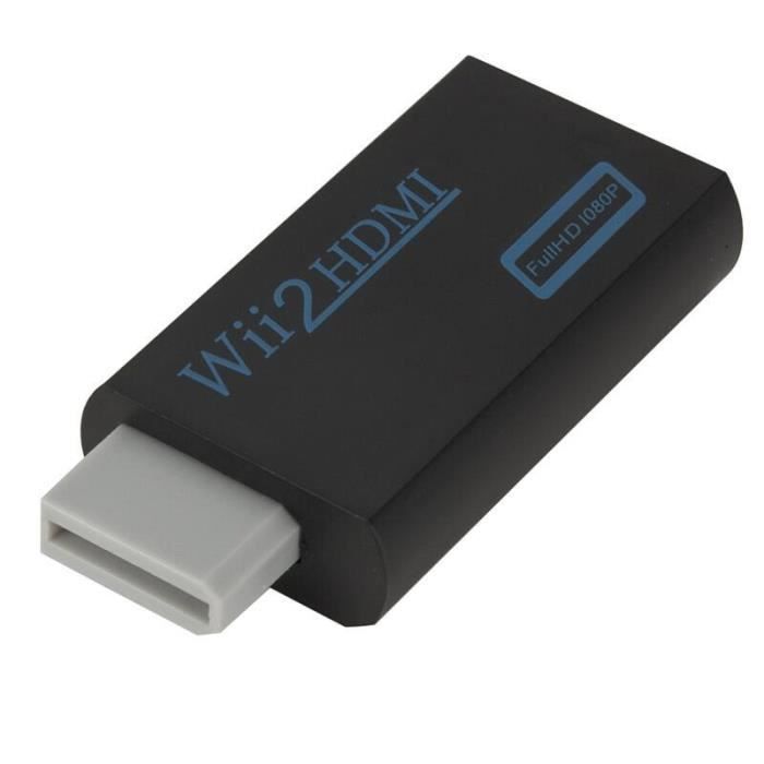 Adaptateur Wii vers HDMI Résolution Full HD 1080p 1 Unité