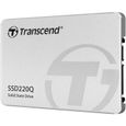 TRANSCEND SSD220Q Disque SSD - 500 Go - Interne - 2.5" - SATA 6Gb/s-2