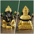 1 pc éléphant hindou dieu Figurine significative Art tableau - toile decoration murale - tableau - cadre photo - sticker-2