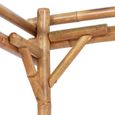 Pergola - SURENHAP - Vintage - Durable et stable - Bambou -170x170x220 cm-2