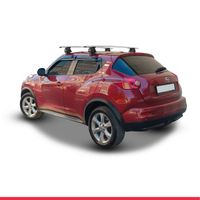 Barres de Toit ACE-4 Railing Porte-Bagages de voiture GRIS pour Nissan Juke (F15) 2010-2019 - Auto