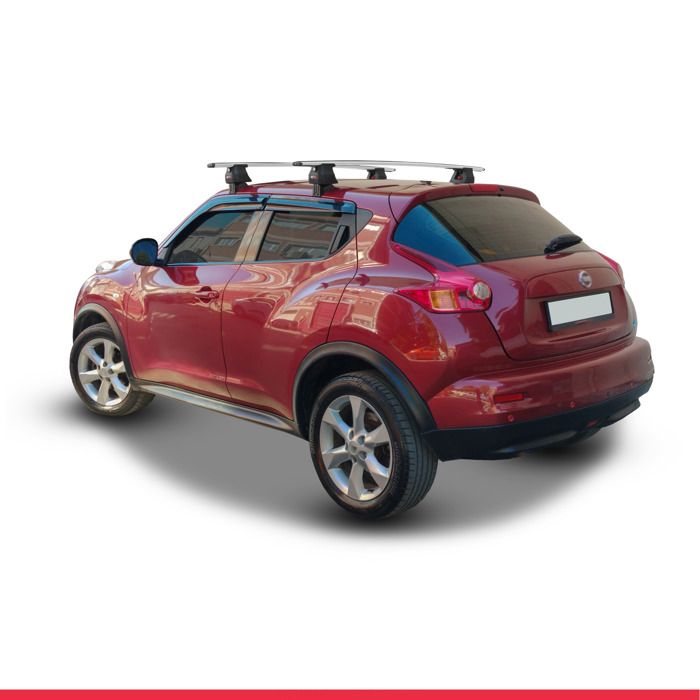 Barres De Toit ACE-4 Pour Citroën C1 2014-2021 - Porte-Bagages Gris Compatible Sans Rails