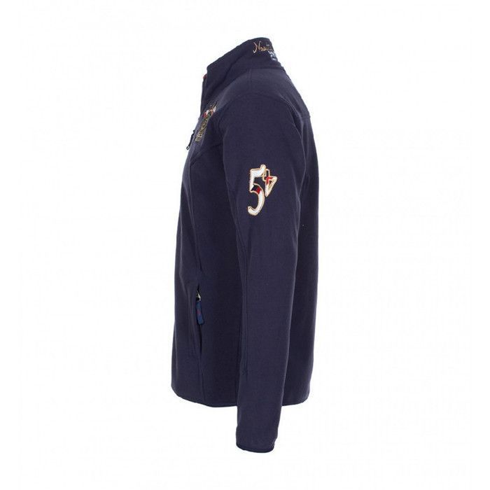 Blouson polaire enfant Vent du Cap Ecaubin Bleu nuit ans