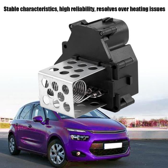 Résistance De Moteur De Ventilateur De Chauffage Pour Citroën C3, C4, C5, C6, DS3, Picasso, 407, 307, 308 - Réf. 6441S7