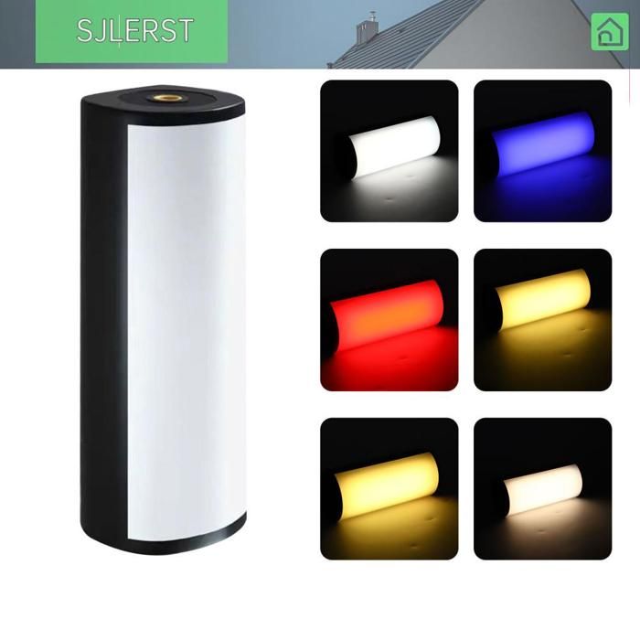 Bâton Lumineux Vidéo LED RVB, 600LUX Portable, Angle D'éclairage 120 ...