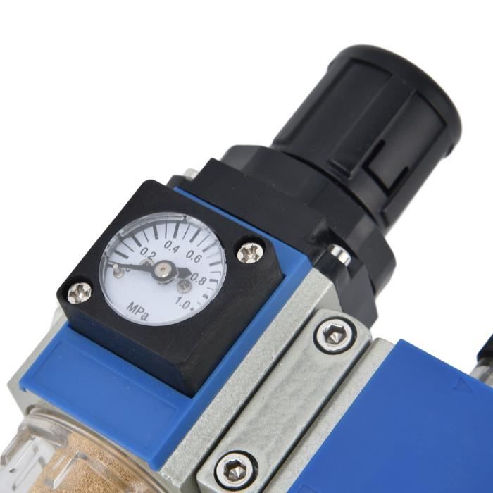 Régulateur de pression d'air Filtre Séparateur Huile / Eau compresseur -  Cdiscount Auto