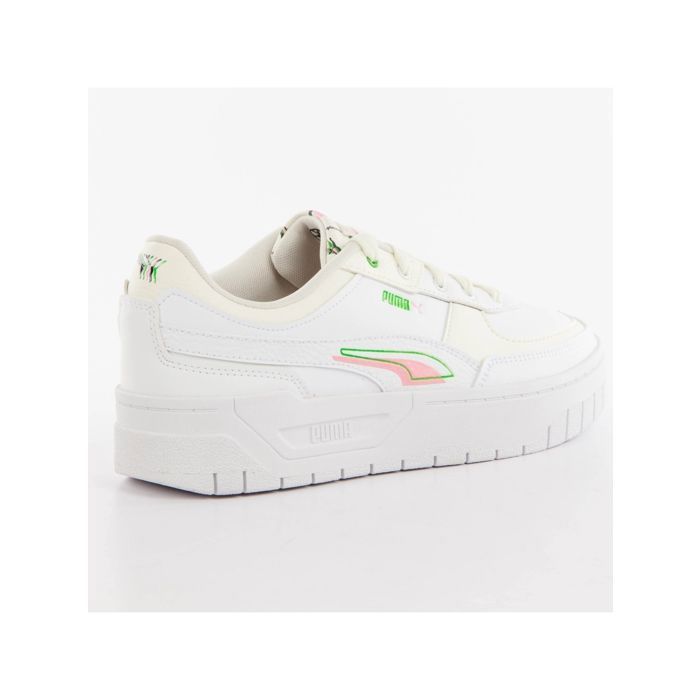 Puma cali outlet blanche et beige