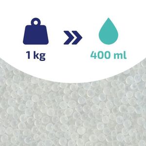 Silica Gel Régénérable Orange 0,5 Kg - Déshumidificateur Absorbant Humidité