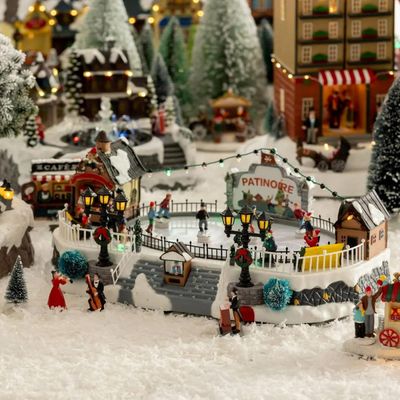 Mocrop 6 Pièces Sapin Papier 3D Alvéolaire De Noël