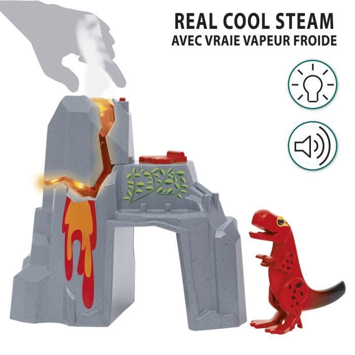 Brio Volcan en Eruption Dinosaure - Accessoire pour Circuit de Train en Bois