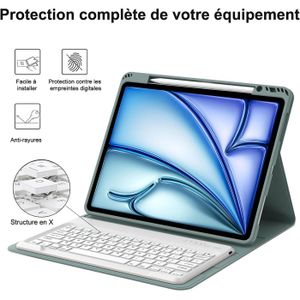 Clavier Magique JADEMALL Pour IPad Air 13 M2 (2024) - Support Flottant - Neuf