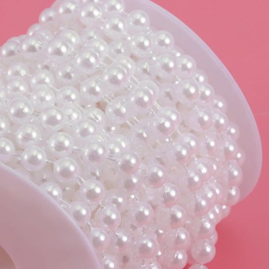 Guirlande De Perles En Acrylique De 10 M Pour Décoration De Fête