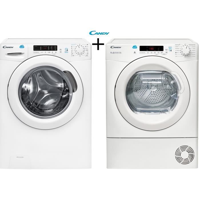 candy lave linge hublot cs 1292de s 9kg blanc