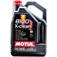Bidon de 1L d'huile Motul 8100 X-clean 5W-40 ACEA C3 pour automobile auto-0