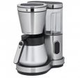 Machine à café filtre WMF Lono Aroma - 8 tasses - Café moulu - Noir, Argent-0