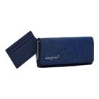 Desigual Porte-monnaie bleu foncé pour femme - Sierra Mone Mariona Long Wallet Azul Noche 315842
