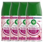 AIR WICK Lot de 4 Recharges Freshmatic Pure Fresh Fleurs de Cerisier et Orchidée - 250 ml