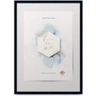 aFFa frames Cadre Photo 50x70 cm — Cadre MDF Hekla avec Verre Acrylique et dos HDF Noir