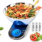 Duronic KS5000 Balance de cuisine Capacité de 5 kg Bol de 3 L inclus Large écran rétroéclairé Fonction d'ajout de poids Précision à