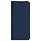 Étui Dux Ducis Slim pour Samsung Galaxy S20 FE - Bleu foncé - Similicuir de qualité - Rabat