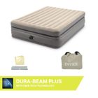 Matelas gonflable Intex - Prime Comfort - 2 personnes - 152x203x51 cm - Gris