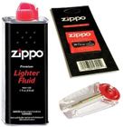 LES COLIS NOIRS LCN Zippo Recharge d'essence pour briquet + mèche + 6 pierres 125 ml