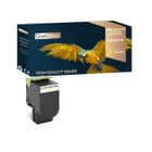 QUALITONER | x1 Toner - 80C2HY0 Yellow - Compatible pour Lexmark CX410 CX410de CX410dte CX410e CX510 CX510de CX510dhe CX510dthe