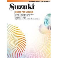 Unbekannt 00-0093S - LIBRAIRIE - AUTRES LIVRES - Duets for Violin - Violons (2) - Suzuki - Alfred Publishing