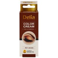 Delia Henné Couleur Crème Pour Sourcils Coloration Kit Set | 4.0 marron