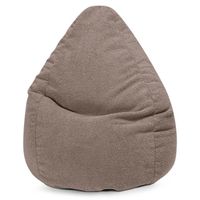 Pouf - SITTING POINT - Woolly XL - Taupe - Polystyrène - Confortable