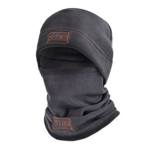 Cagoule Polaire Unisexe – Noir – Chaude – Ski, Hiver – AYPOW